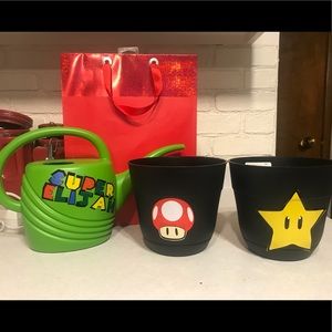Custom watering can & pots